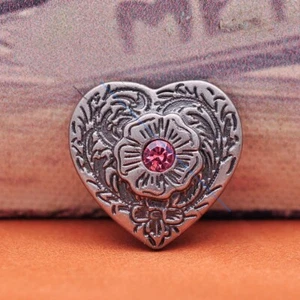 Brida de Silla de Caballo Occidental Amor Corazón Estrás Cuero Artesanía Bestia Concho - Imagen 1 de 72
