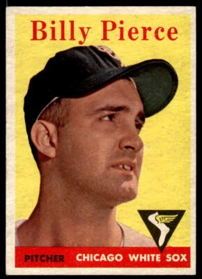 Billy Pierce 1958 Topps #50b Chicago White Sox - Image 1 of 2