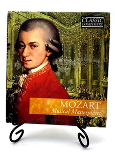 Classic Composteli Cd Collection Mozart Musical Masterpieces with Booklet - Picture 1 of 5