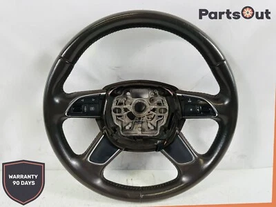 Volante AUDI A6 A7 C7 2012-2017 OEM 4G0 T negro con paletas térmicas OEM Foto 1 de 4