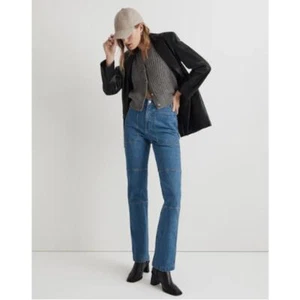 Madewell Medium Wash 90s Straight Utility Jeans Gr. 23 - Bild 1 von 11
