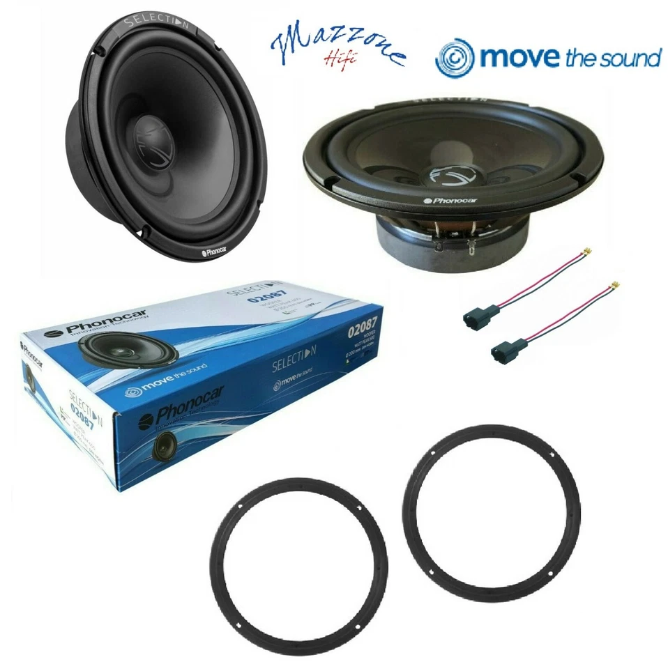 Kit Casse Altoparlanti Anteriori Woofer 20cm Phonocar 02087 Audi A4 B8-A5 09> - Immagine 1 di 4
