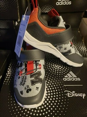 Adidas RapidaFlex Mickey EL I Disney Gris Rojo Blanco TD EF9730 Talla 8K Foto 1 de 4