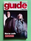 Guardian THE GUIDE mag 16-July-2005 RAVEONETTES Peter Saville Factory Records TV