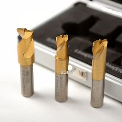 ATE, AJ, CTT, VALLEY, WX 4PC HSCO TITANIUM SPOT WELD CUTTER DRILL BIT NEW