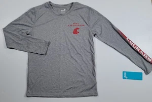Maglietta WSU Cougars Youth Medium 10/12 manica lunga nuova con etichette - Foto 1 di 6