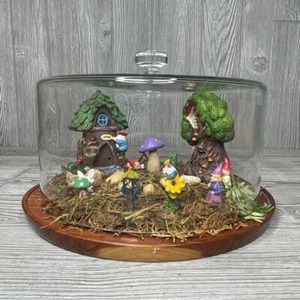 Fairy garden terrarium gnome garden homes and random decoration on try whimsical - Picture 1 of 10