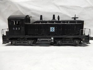 POSTWAR LIONEL 623 SANTA FE NW2 DIESEL SWITCHER, C-7 EX, RUNS GREAT, NO RSV - Picture 1 of 7
