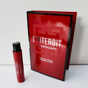 Givenchy L'Interdit Eau de Parfum Rouge Ultime mini Spray, 1ml, Brand New!