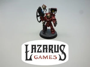 Warhammer 40K Marines Espaciales - Capitán Primogénito (plástico pintado fuera) - Imagen 1 de 4