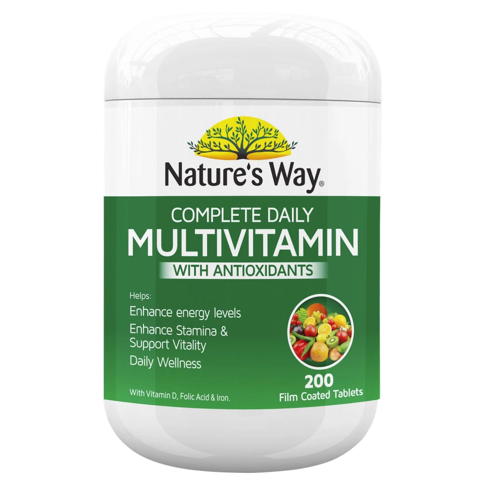Nature's Way Complete Daily Multivitamin 200 Tablets with Antioxidants - image 1 of 1