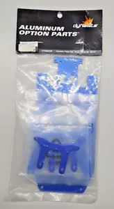 Dynamite DYN8255B - Chassis Plate Set - Aluminum Blue - Losi MLST - Picture 1 of 1