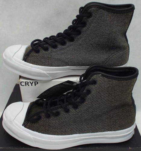 Stivali donna nuovi 5 5 lana Converse Jack Purcell JP firmati hi juta $ 120 153880C