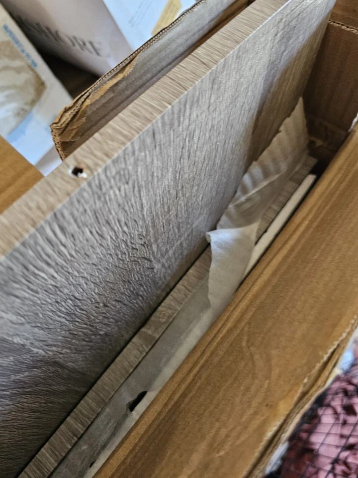 Suporte de TV South Shore com portas carvalho camelo/cinza 47,25" x 15,75" x 17,7" - Imagem 1 de 4