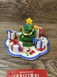 Vintage Christmas Around The World A Little Christmas Tea Set 2.5” Tall Mini - Picture 1 of 15