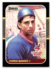 Donruss Chris Bando #501 1987 Donruss Baseball sports - Picture 1 of 2