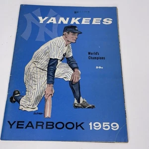 New York Yankees Jahrbuch 1959. World Series Champs. Mantel, Berra, Ford & mehr - Bild 1 von 4