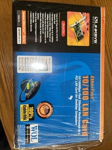 Linksys 10/100 EtherFast PCI Adapter For Desktop Computer Internet Sealed - Picture 1 of 2
