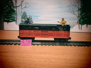 LIONEL WELLS FARGO ANIMATED SHERIFF & OUTLAW STOCK CAR. C-7. - Picture 1 of 7
