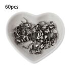 60pcs 4x9mm Pendant Necklace Buckle Clasp Connectors For Cameo Tray DIY
