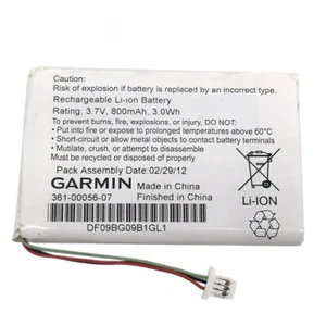 Garmin 3.7V 800mAh Battery 361-00056-07 For Pro 70 Trashbreaker Pro 550 PT 10 - Picture 1 of 5