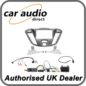 Connects2 CTKFD41 Ford Transit Custom 2012> 2016 Phoenix Silber Doppel DIN Set - Bild 1 von 1
