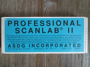 Professional Scanlab II ASDG Inc Amiga NOS - Photo 1/1