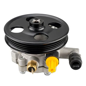 Power Steering Pump w/ Pulley for Ford Fusion Edge Lincoln MKZ 2007-2011 2012 - Foto 1 di 9