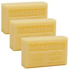 3 x 125g Bars - Aniseed Scented French Soaps with Organic Shea Butter