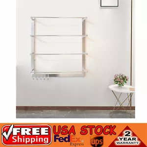 Thread Holder Organizer Wire Spool Rack Ribbons Roll Storage Sewing Tool Silver - Picture 1 of 20