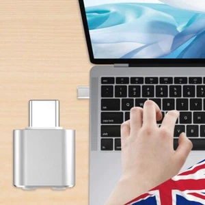 USB C Mouse Jiggler with Switch Button Undetectable Keep Computer/Laptop Awake - Picture 1 of 9