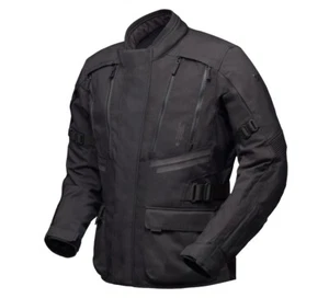 Modeka Lucano Mororradjacke (Schwarz) Gr: S - Bild 1 von 3