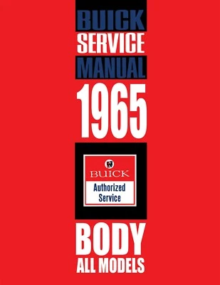 Buick Body Shop Manual 1965 - Todos os modelos - Imagem 1 de 4