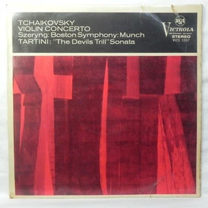 TCHAIKOVSKY VIOLIN CONCERTO LP Vinyl Record Tattini The Devils Trill Sonata 1959 - Picture 1 of 7