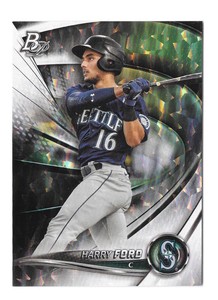 Bowman 2022 Platinum Top Prospects Ice Foil #TOP-40 Harry Ford Seattle Mariners