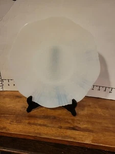 Vintage MacBeth- Evans Monax Milk Glass American Sweetheart Cake Platter - Picture 1 of 10