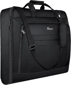 Garment Bags for Travel, Large Suit Travel Bag Men Women XX-Large, Black - Picture 1 of 12