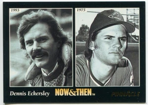 1993 Pinnacle #474 Dennis Eckersley Oakland Athletics - Then & Now - Picture 1 of 2