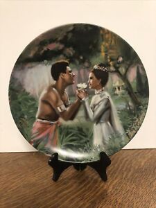 Knowles The King And I Collector Plates “We Kiss In A Shadow” 1985 Plate 2650F