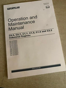 Caterpillar Compact Engines Operation & Maint Manual- NEW- (PERKINS 400 series) - Picture 1 of 3