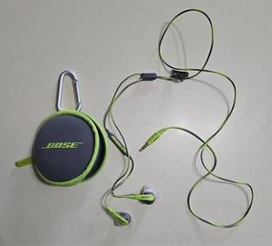 Bose SoundSport 3.5mm Wired Jack Earbuds In-Ear Earphones Headphones w/ Case - Picture 1 of 6