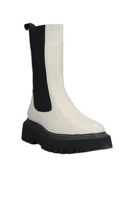 BRV leather ankle boots, Made In Italy - Picture 1 of 9