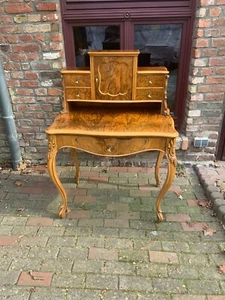 Damensekretär Nussbaum 2. Hälfte des 19.Jh - Bild 1 von 24