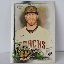 2022 Topps Chrome Allen & Ginter #162 Seth Beer World Champion Diamondbacks