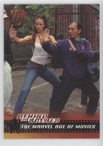 2003 Topps Marvel Daredevil Behind the Scenes Jennifer Garner Jeff Imada 0k3a