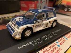 Skc040 Austin MG Metro 1/43 Rally 6R4 Computer vision No Politoys Mercury Corgi - Foto 1 di 5