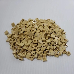 LEGO 1 X 1 X 2/3 tejas bronceadas (x100) #54200 cuña de queso nuevas piezas de repuesto - Imagen 1 de 4
