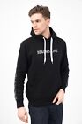 Men's Pullover Hoodie With Beach Stone Print and Tape -  Premium Quality