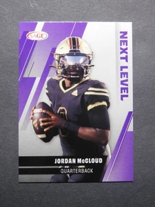 2025 Sage Next Level Purple - Jordan McCloud - #84 - Picture 1 of 2