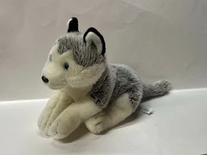 Husky Dog Stuffed Animal Toy Plush 11" Animal Alley - Picture 1 of 7